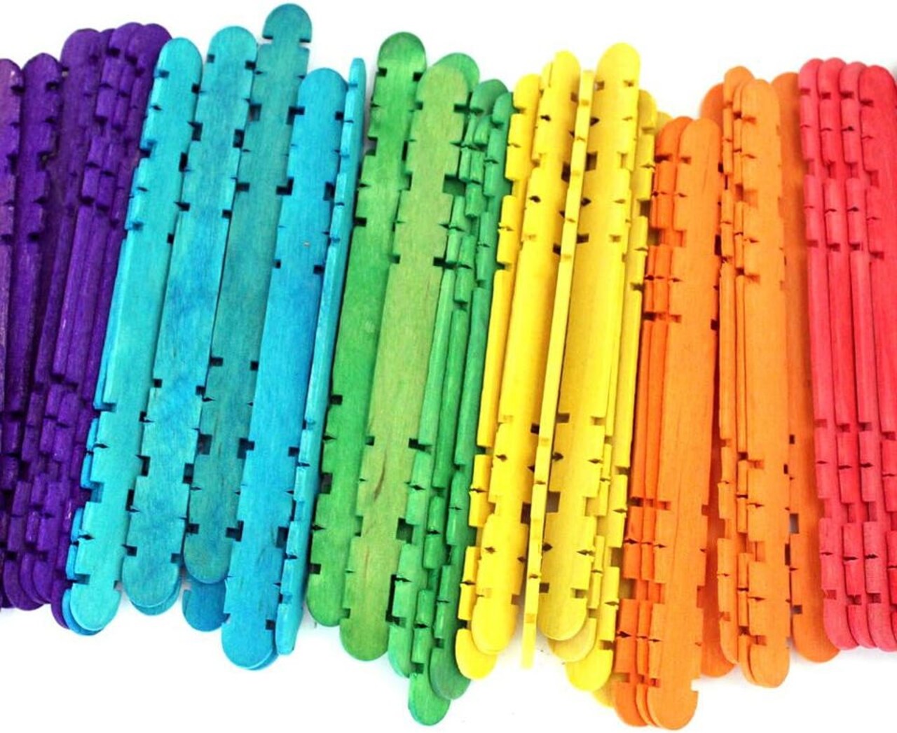 Colored Skill Sticks 600/Pk – 4.5" Craft Sticks for STEM, Building & Classroom Projects